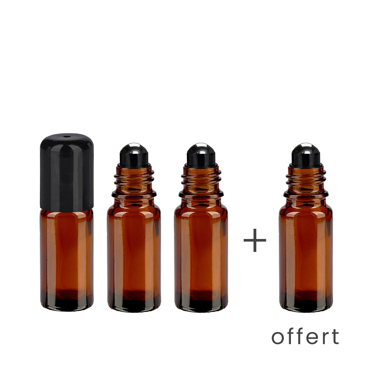 Lot de 4 roll-on 10 ml : 3 achetés 1 offert