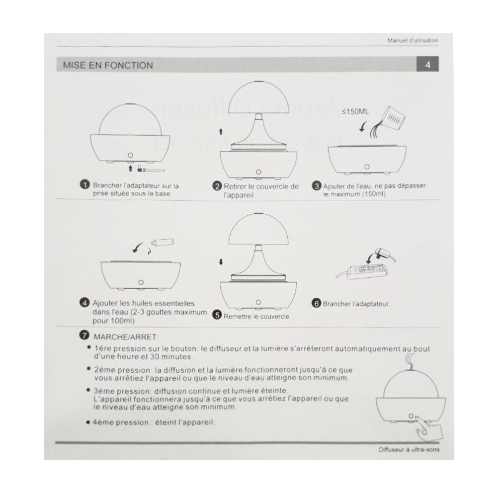 Diffuseur par ultra-sons