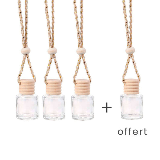 Lot de 4 diffuseurs voiture : 3 achetés 1 offert