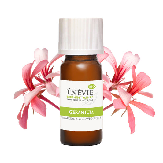 Huile essentielle de Géranium BIO 10ml